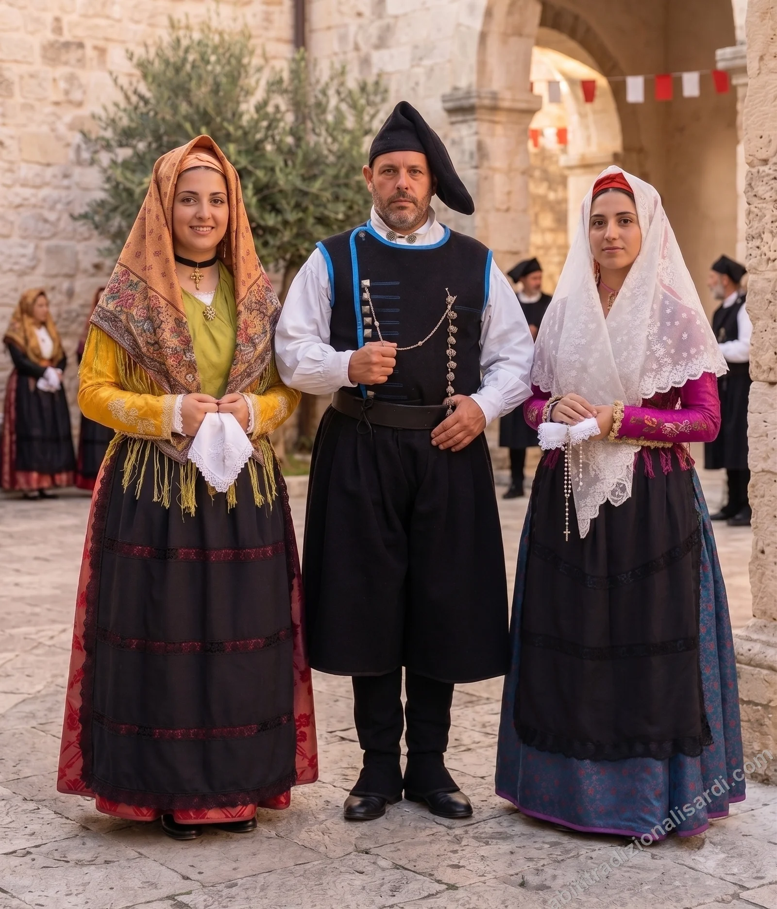 Traditional dress of Nuxis